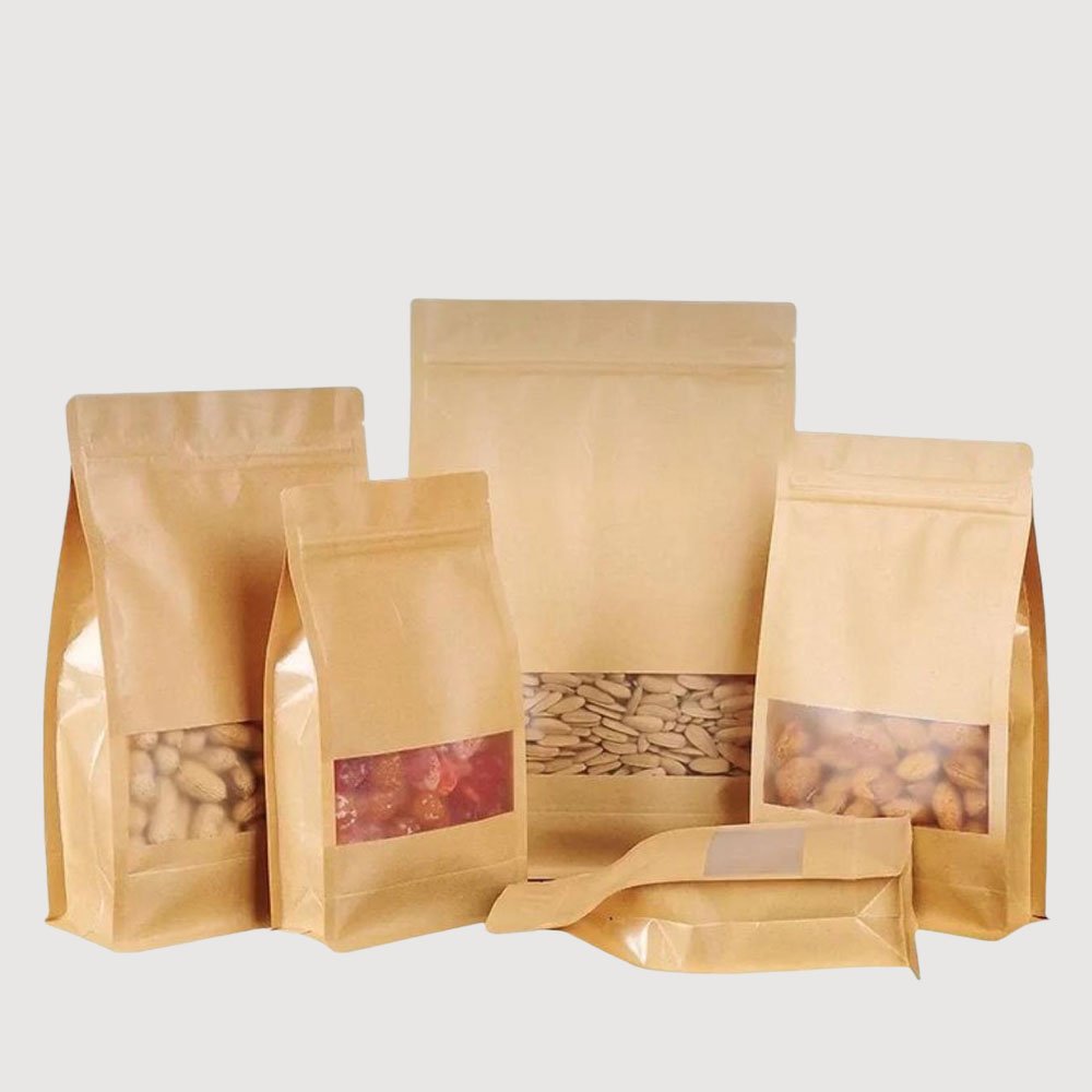 PAPER LAMINATED BOTTOM SEAL POUCH